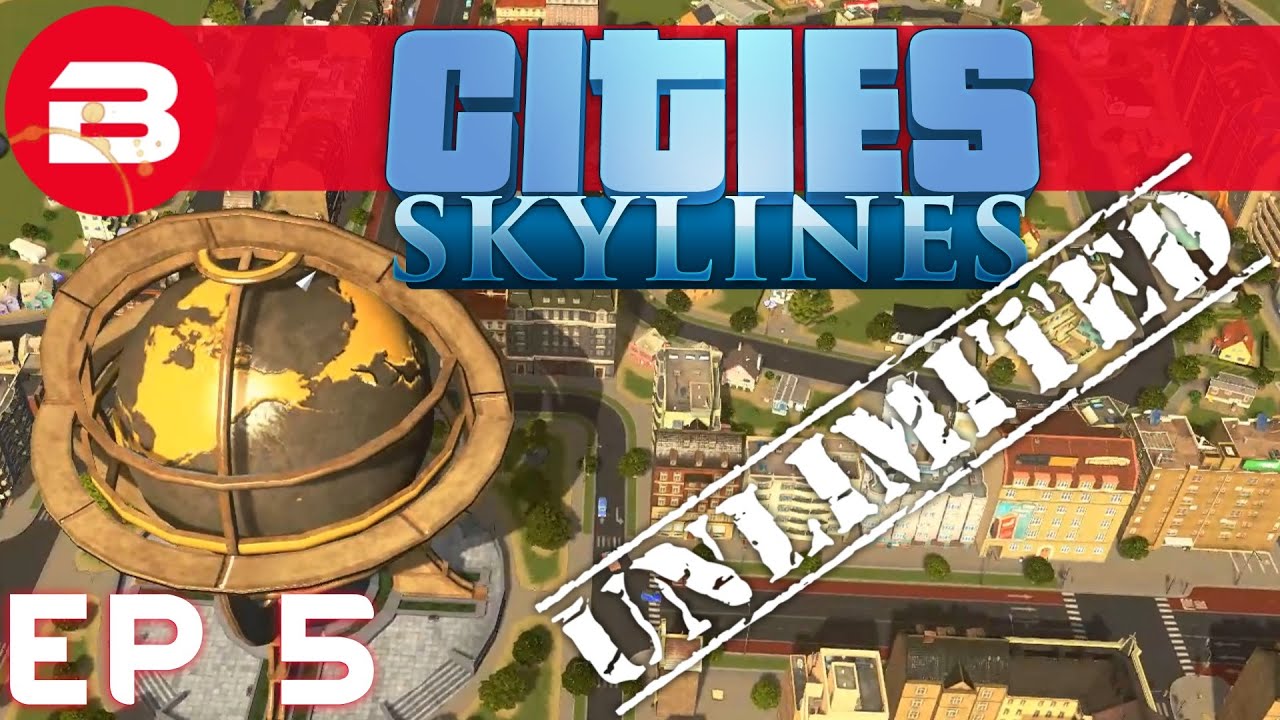 cities skylines unlimited land
